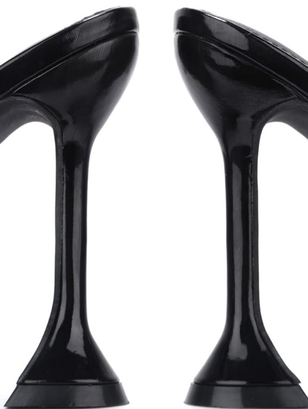 Cape Robbin Miska High Heels for Women, Transparent Strappy Open Toe Shoes Heels - Picture 6 of 7